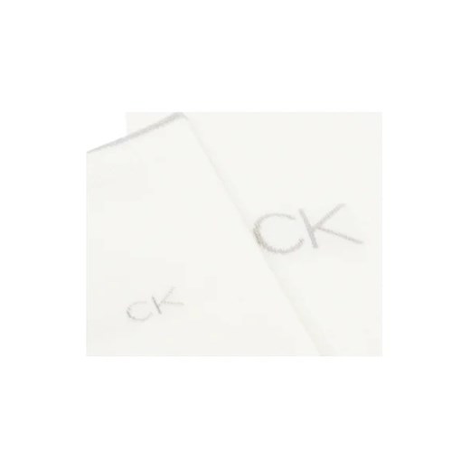 Skarpetki damskie białe Calvin Klein casualowe 