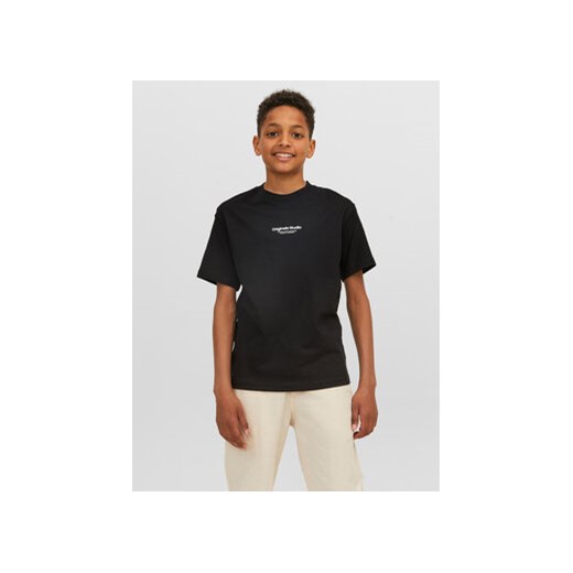 Jack&Jones Junior T-Shirt Vesterbro 12242827 Czarny Loose Fit ze sklepu MODIVO w kategorii T-shirty chłopięce - zdjęcie 168756805
