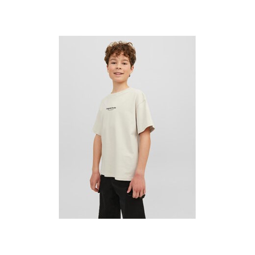 Jack&Jones Junior T-Shirt Vesterbro 12242827 Beżowy Loose Fit ze sklepu MODIVO w kategorii T-shirty chłopięce - zdjęcie 168756975