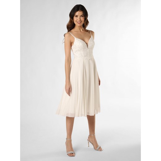 Laona Damska sukienka wieczorowa Kobiety écru jednolity - id: 683743-0001-00380 - marki Laona - 168757928 Laona Damska sukienka wieczorowa Kobiety écru jednolity ze sklepu vangraaf w kategorii Sukienki - zdjęcie 168757928