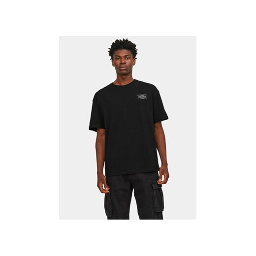Jack&Jones T-Shirt Riley 12250651 Czarny Regular Fit ze sklepu MODIVO w kategorii T-shirty męskie - zdjęcie 168761376