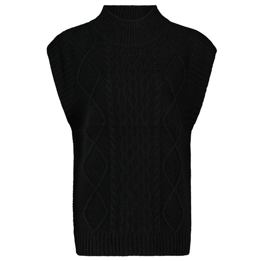 Sublevel Sweter w kolorze czarnym ze sklepu Limango Polska w kategorii Kamizelki damskie - zdjęcie 168761919