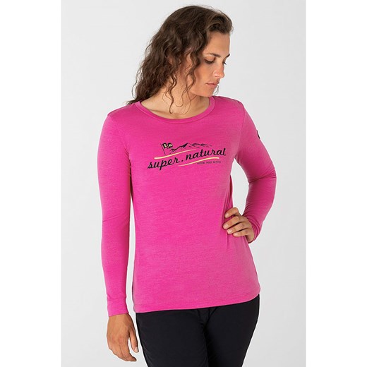 super.natural Koszulka &quot;Mountain&quot; w kolorze różowym ze sklepu Limango Polska w kategorii Bluzki damskie - zdjęcie 168763756