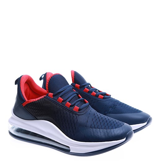 Granatowe wsuwane męskie buty sportowe /G5-1 15599 T732/ Pantofelek24 43 Pantofelek24.pl