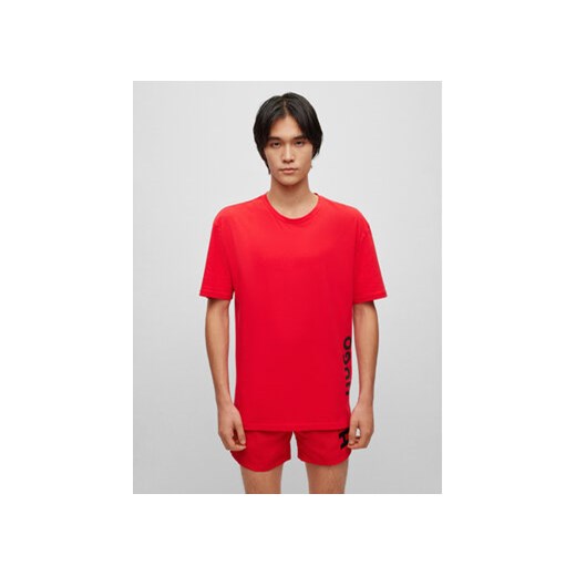 Hugo T-Shirt 50493727 Czerwony Relaxed Fit ze sklepu MODIVO w kategorii T-shirty męskie - zdjęcie 168766187