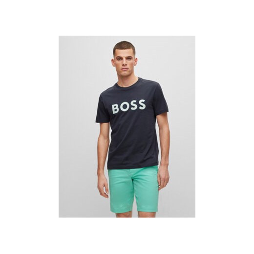 Boss T-Shirt 50488793 Granatowy Regular Fit ze sklepu MODIVO w kategorii T-shirty męskie - zdjęcie 168766946