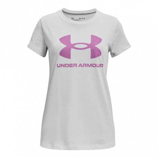 Dziewczęcy t-shirt z nadrukiem UNDER ARMOUR LIVE SPORTSTYLE GRAPHIC SS Under Armour XS okazja Sportstylestory.com