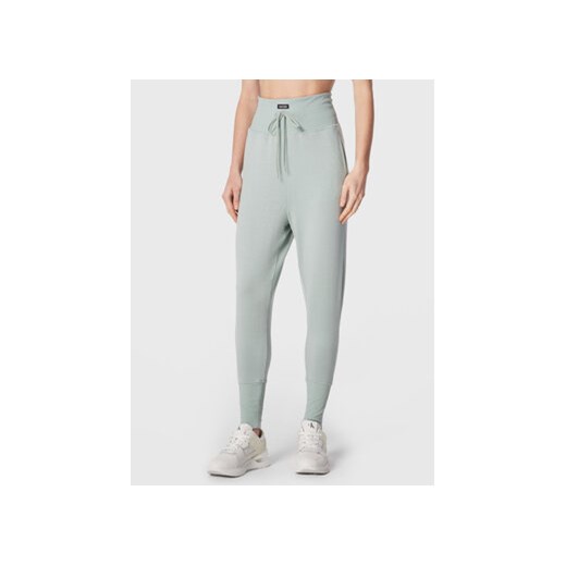 Calvin Klein Performance Spodnie dresowe 00GWF2P611 Zielony Slim Fit L MODIVO okazja