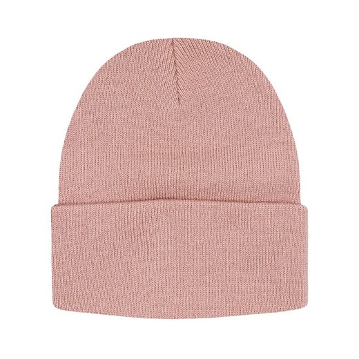 Jednokolorowa Czapka Zimowa Typu Beanie – Zimowa - Blady Róż CPAEMACSHSTRbeanie0035jasroz ze sklepu JegoSzafa.pl w kategorii Czapki zimowe męskie - zdjęcie 168769408