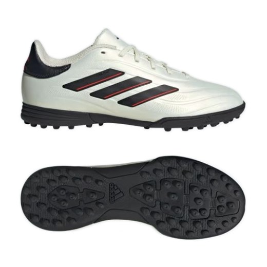 Buty adidas Copa Pure.2 League Tf Jr IE7527 białe ze sklepu ButyModne.pl w kategorii Buty sportowe dziecięce - zdjęcie 168770168