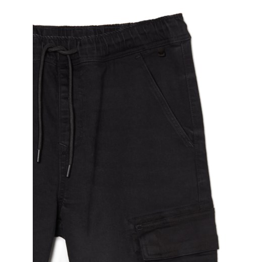 Cropp - Jeansowe joggery - czarny ze sklepu Cropp w kategorii Spodnie męskie - zdjęcie 168772097