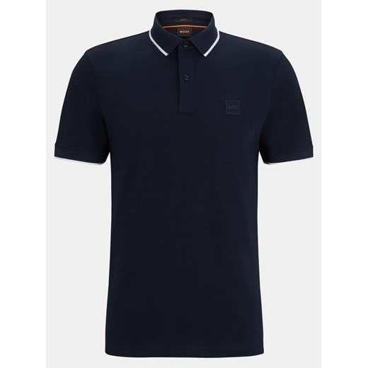 Boss Polo Passertip 50507699 Granatowy Slim Fit S MODIVO