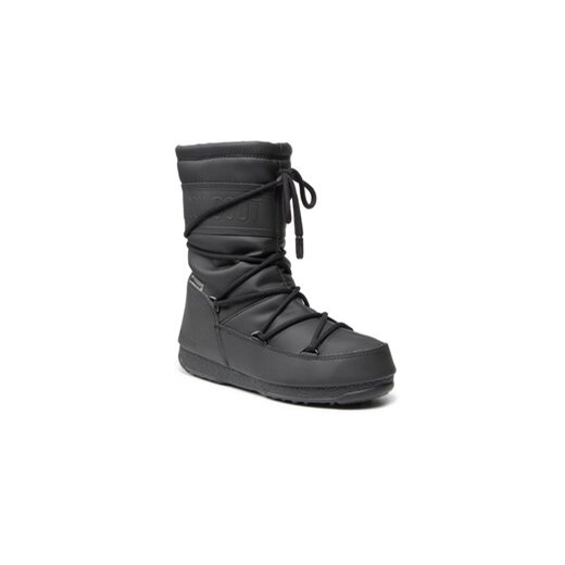 Moon Boot Śniegowce Mid Rubber Wp 24010300 Czarny Moon Boot 35 okazja MODIVO