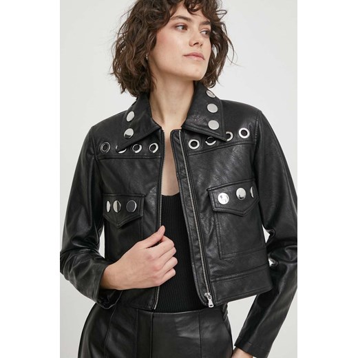 Sisley kurtka damska kolor czarny przejściowa ze sklepu ANSWEAR.com w kategorii Kurtki damskie - zdjęcie 168774959
