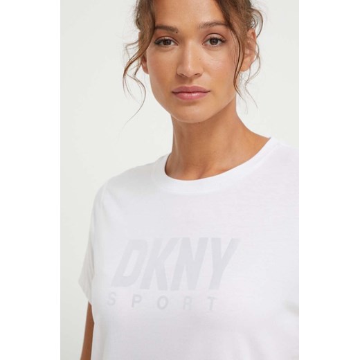 Dkny t-shirt damski kolor biały XL ANSWEAR.com