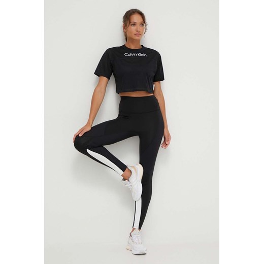 Calvin Klein Performance t-shirt treningowy kolor czarny L ANSWEAR.com