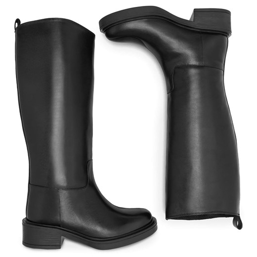 Kozaki Lasocki KAP-SL-21703 Czarny Lasocki 37 okazyjna cena eobuwie.pl