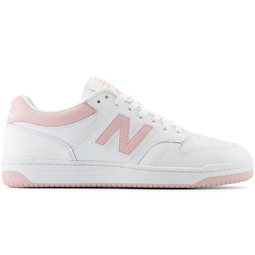 Buty unisex New Balance BB480LOP – białe ze sklepu New Balance Poland w kategorii Buty sportowe damskie - zdjęcie 168776035