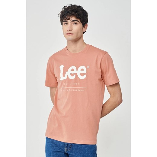 Lee Koszulka w kolorze brzoskwiniowym Lee S wyprzedaż Limango Polska