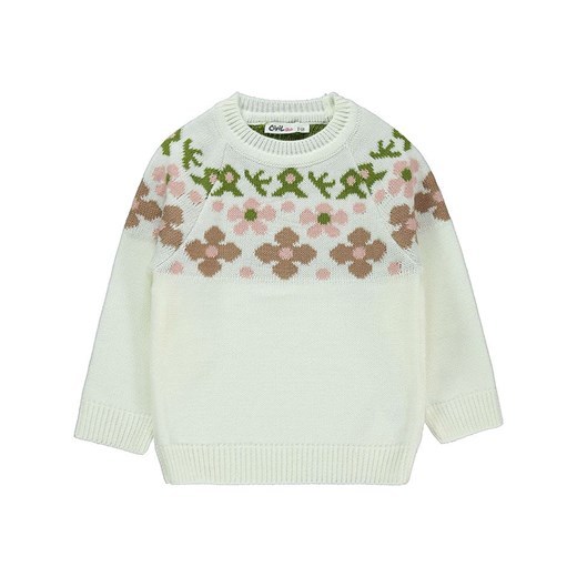 CIVIL Sweter w kolorze kremowym ze sklepu Limango Polska w kategorii Swetry dziewczęce - zdjęcie 168777079