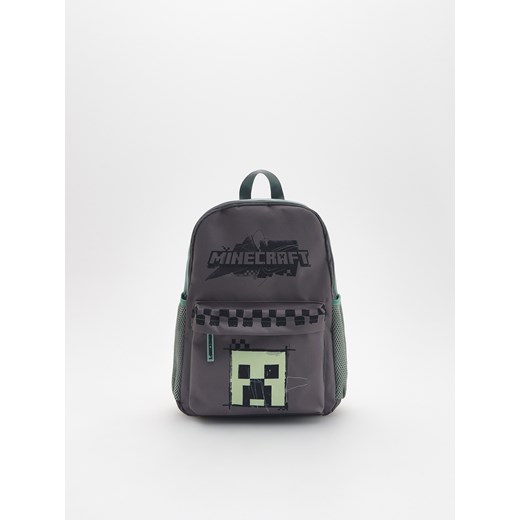 Reserved - Plecak Minecraft - ciemnoszary ze sklepu Reserved w kategorii Plecaki dla dzieci - zdjęcie 168778228