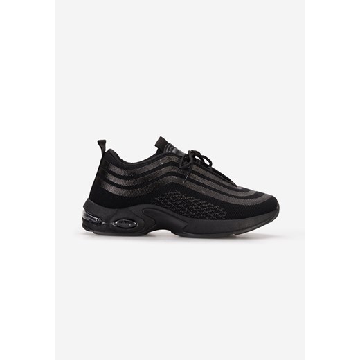 Czarne sneakersy męskie Javier ze sklepu Zapatos w kategorii Buty sportowe męskie - zdjęcie 168778785