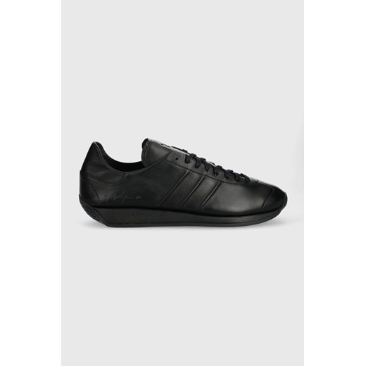 Y-3 sneakersy skórzane Country kolor czarny IE5697 ze sklepu PRM w kategorii Buty sportowe damskie - zdjęcie 168779149