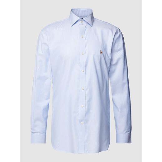Koszula męska Polo Ralph Lauren w paski z klasycznym kołnierzykiem 