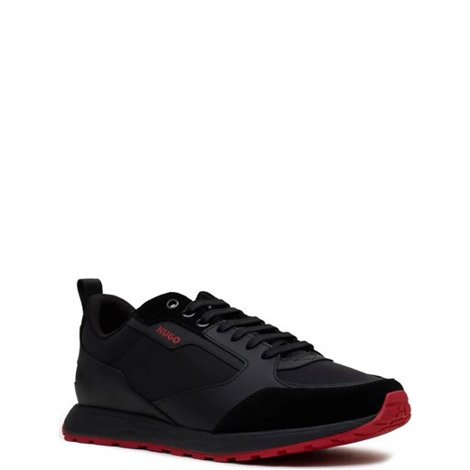 HUGO Sneakersy Icelin_Runn_nypu A_N | z dodatkiem skóry 40 okazja Gomez Fashion Store
