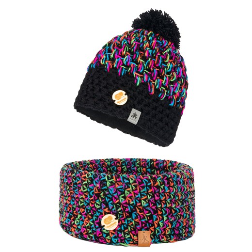 Zimowy komplet Damski handmade ze sklepu JK-Collection w kategorii Komplety czapka i szalik damskie - zdjęcie 168783435