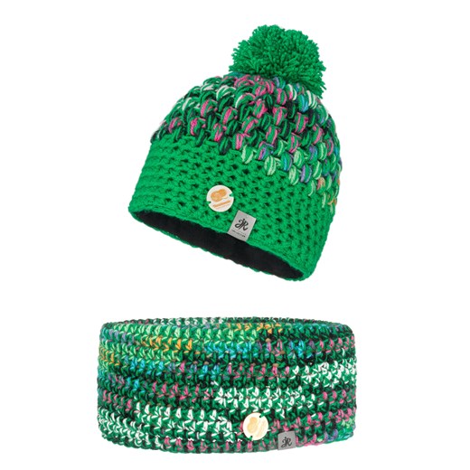 Zimowy komplet Damski handmade ze sklepu JK-Collection w kategorii Komplety czapka i szalik damskie - zdjęcie 168783628