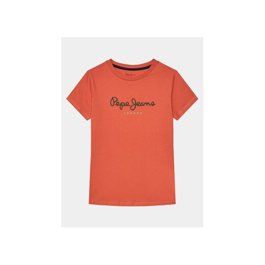 Pepe Jeans T-Shirt New Art N PB503493 Pomarańczowy Regular Fit ze sklepu MODIVO w kategorii T-shirty chłopięce - zdjęcie 168788099