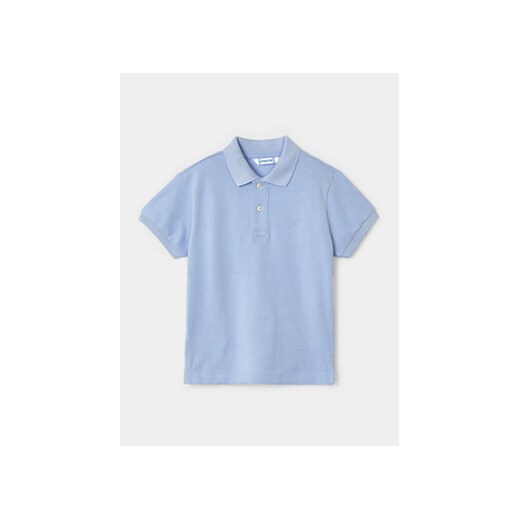 Mayoral Polo 150 Niebieski Regular Fit ze sklepu MODIVO w kategorii T-shirty chłopięce - zdjęcie 168788178