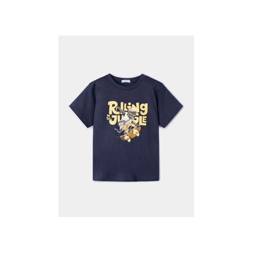 Mayoral T-Shirt 3008 Granatowy Regular Fit ze sklepu MODIVO w kategorii T-shirty chłopięce - zdjęcie 168788235