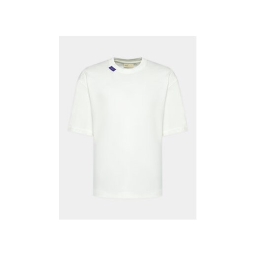 Outhorn T-Shirt OTHAW23TTSHM0855 Biały Regular Fit ze sklepu MODIVO w kategorii T-shirty męskie - zdjęcie 168788439