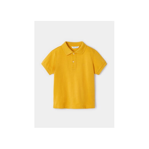 Mayoral Polo 150 Żółty Regular Fit ze sklepu MODIVO w kategorii T-shirty chłopięce - zdjęcie 168788517