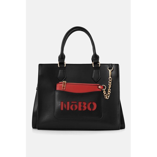 Średnia torebka do ręki Nobo z portmonetką, czarna Nobo One size okazja NOBOBAGS.COM
