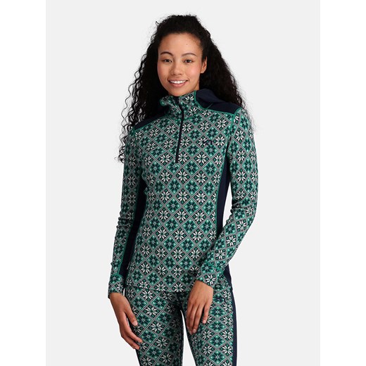 KARI TRAA Koszulka w kolorze zielonym ze sklepu Limango Polska w kategorii Bluzki damskie - zdjęcie 168792168