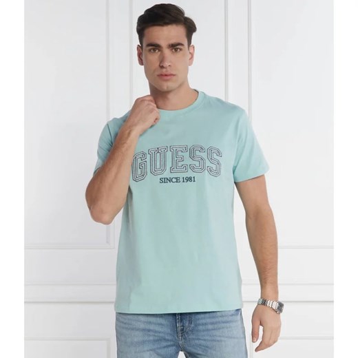 GUESS T-shirt | Regular Fit ze sklepu Gomez Fashion Store w kategorii T-shirty męskie - zdjęcie 168793147