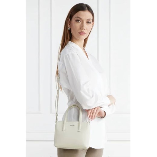Shopper bag Calvin Klein ze skóry ekologicznej elegancka