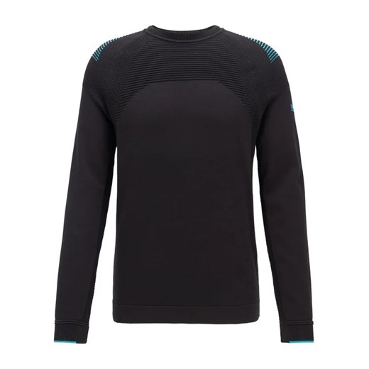 Boss Sweter Rowin 50427754 Czarny Regular Fit S MODIVO promocja