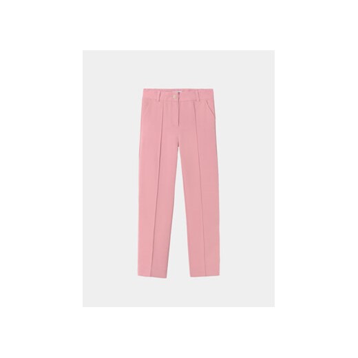 Mayoral Spodnie materiałowe 6521 Różowy Regular Fit ze sklepu MODIVO w kategorii Spodnie dziewczęce - zdjęcie 168794538