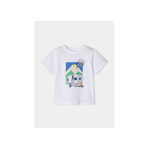 Mayoral T-Shirt 3004 Biały Regular Fit ze sklepu MODIVO w kategorii T-shirty chłopięce - zdjęcie 168794565