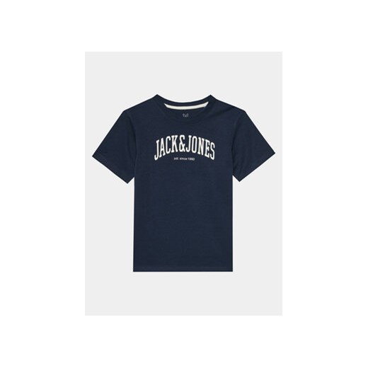 Jack&Jones Junior T-Shirt 12237441 Granatowy Regular Fit ze sklepu MODIVO w kategorii T-shirty chłopięce - zdjęcie 168794595