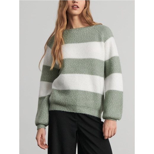 Sinsay - Sweter w paski - wielobarwny ze sklepu Sinsay w kategorii Swetry damskie - zdjęcie 168798479