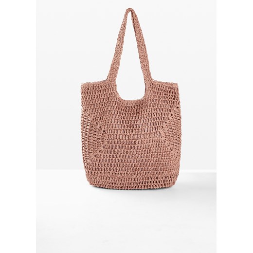 Torba pleciona słomkowa One Size bonprix