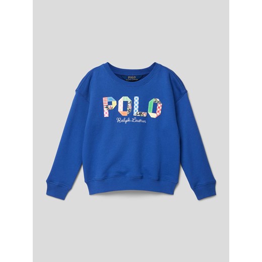 Bluza dziewczęca Polo Ralph Lauren bawełniana z nadrukami 