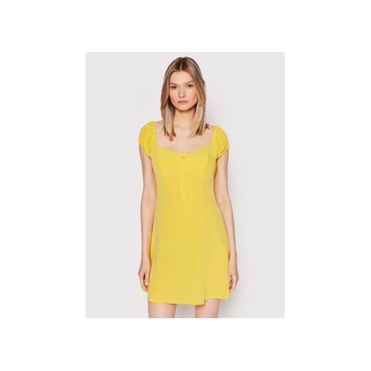 Calvin Klein Jeans Sukienka codzienna J20J218848 Żółty Regular Fit ze sklepu MODIVO w kategorii Sukienki - zdjęcie 168809775
