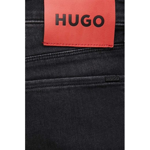 Hugo Boss jeansy męskie czarne 