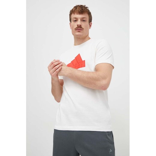 T-shirt męski Adidas z krótkim rękawem na wiosnę 